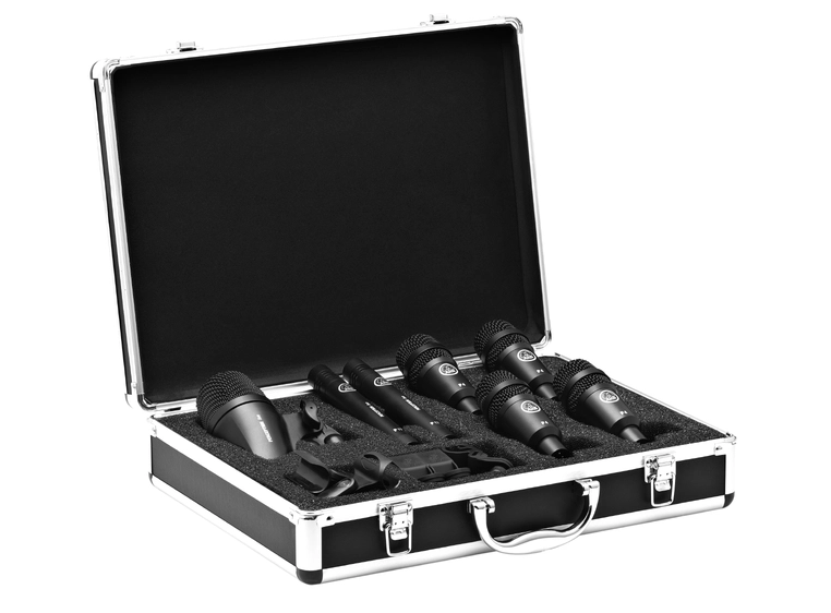 AKG Drum Set Session I 1x P2, 4x P4, 2x P17 